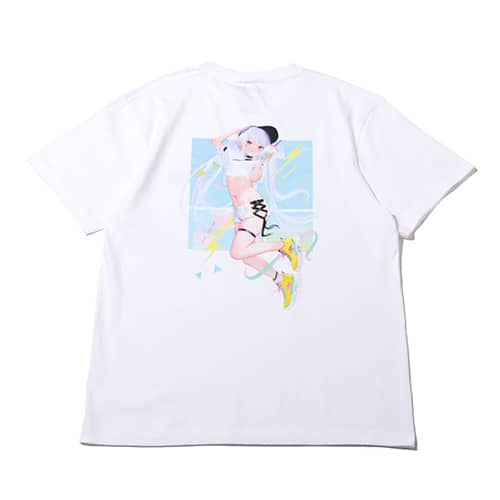 atmos x 絵師100人展 HITEN TEE WHITE 22SU-I