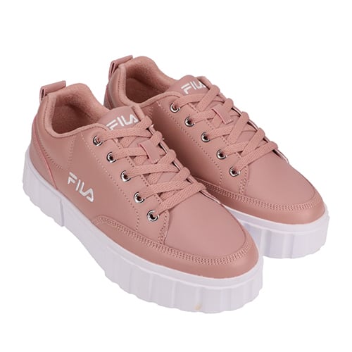 FILA SANDBLAST LOW Gardenia / MistyRose / DeepMahogany