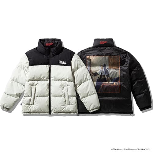 THE MET x Kinetics x FIRST DOWN BUBBLE DOWN JACKET GRAGE 22FW-I