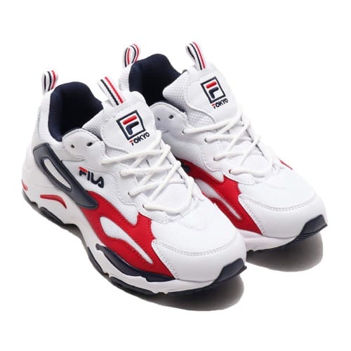fila shoes red and white