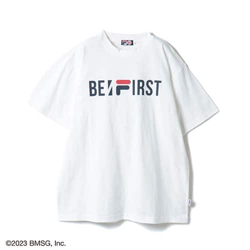 FILA × BE:FIRST ロゴTEE WHITE 23SS-S