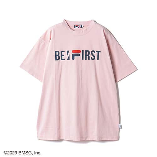 FILA × BE:FIRST ロゴTEE PINK 23SS-S