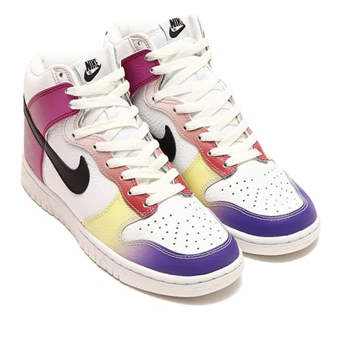 NIKE WMNS DUNK HIGH SUMMIT WHITE/BLACK-TEAM RED-GYM RED 23SP-I