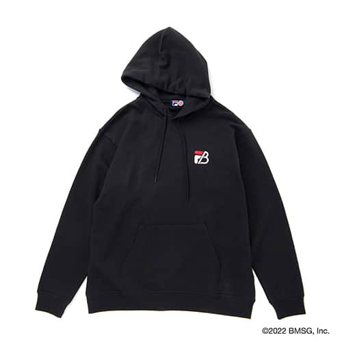 FILA x BE:FIRST EMBROIDERY PULLOVER HOODY BLACK 22FW-I