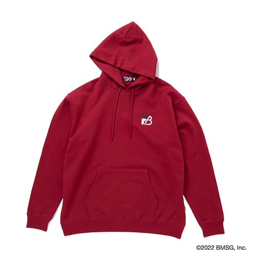 FILA x BE:FIRST EMBROIDERY PULLOVER HOODY RED 22FW-I