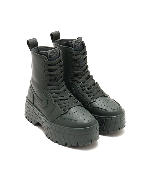 JORDAN BRAND WMNS AIR JORDAN 1 BROOKLYN DEEPEST GREEN/BLACK-DEEPEST GREEN