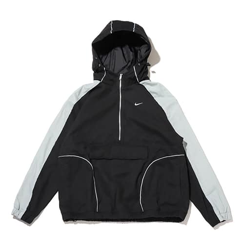 NIKE AS W NSW STREET OS ANORAK JKT BLACK/LIGHT PUMICE 