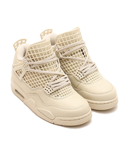 JORDAN BRAND WMNS AIR JORDAN 4 NET RATTAN/RATTAN-METALLIC GOLD
