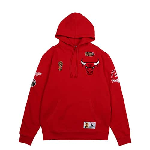 お得100%新品人気銘柄 mitchell&ness × BULLS 23 黒 復刻版ジャージ トップス