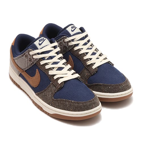 NIKE DUNK LOW PRM MIDNIGHT NAVY/ALE BROWN-PALE IVORY 23HO-I