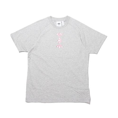 adidas ZENO TEE MIDIUM GRAY HEATHER/SCURLET 20SS-I