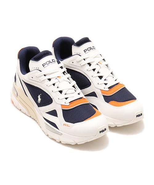 POLO RALPH LAUREN TRACKSTER 275 DCKWSH WHT/NEWPT NVY/OPTIC ORG
