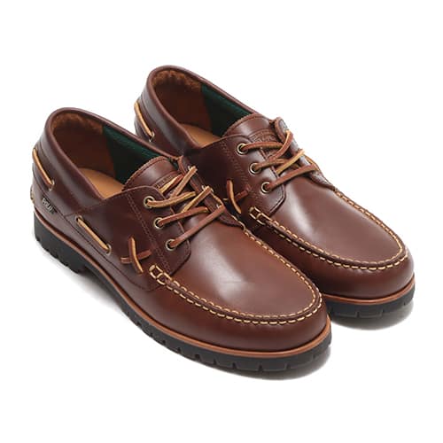 POLO RALPH LAUREN RANGER DECK-CASUAL SHOE-BOAT CHOCOLATE BROWN 23SS-I