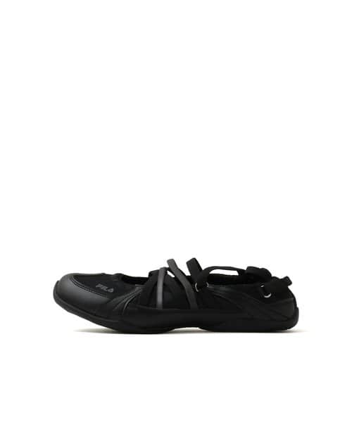 FILA BALLET V2 Black/Black Beauty/White - ブラック