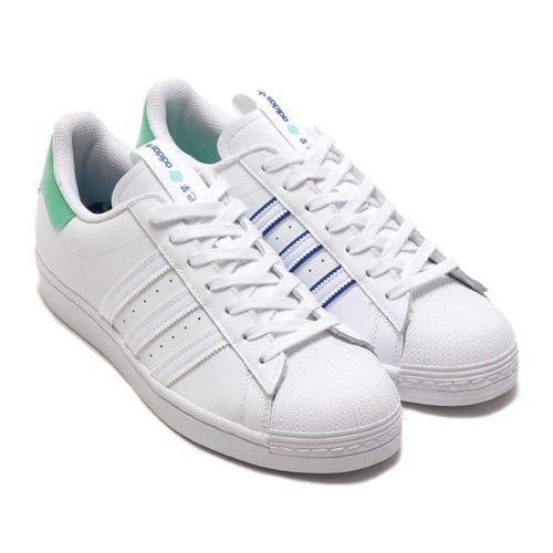 adidas SUPERSTAR FOOTWEAR WHITE/PRISM MINT/COLLEGE ROYAL 20SS-I