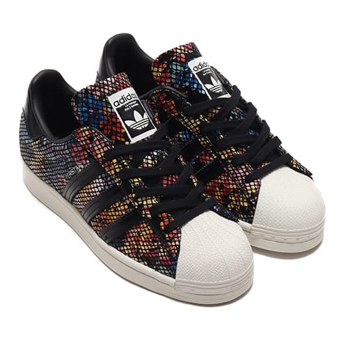 adidas SUPERSTAR W CORE BLACK/OFF WHITE/RED 20FW-I