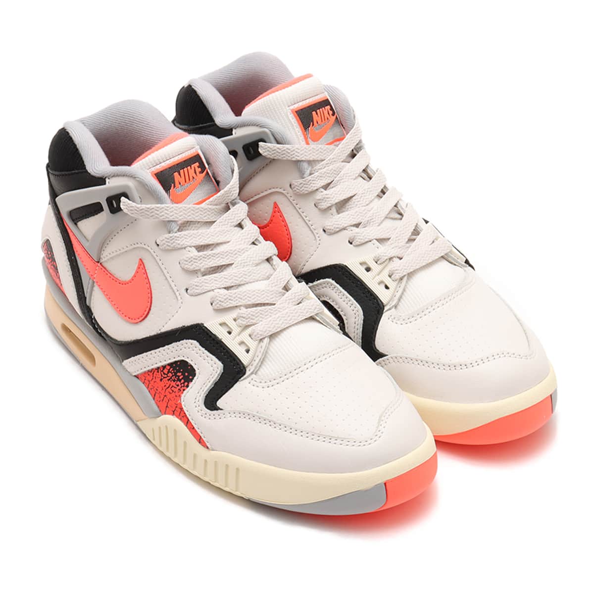 NIKE AIR TECH CHALLENGE II QS PHANTOM/HOT LAVA-BLACK-FLT SILVER