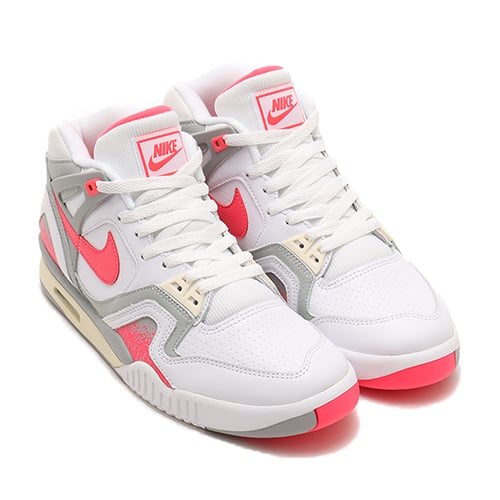 NIKE AIR TECH CHALLENGE II QS WHITE/RACER PINK-LT SMOKE GREY