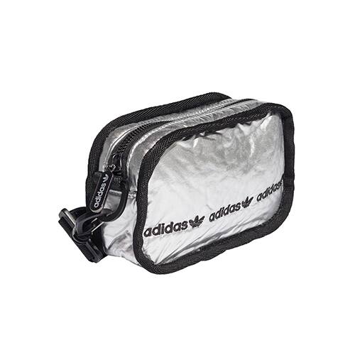 adidas mini airliner bag silver