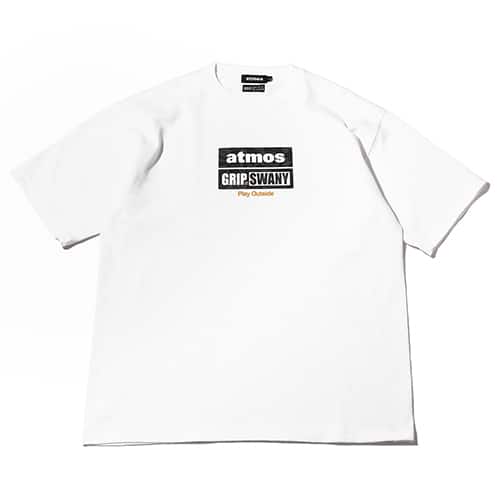 atmos × GRIPSWANY Camo Logo Tee WHITE 22SU-I