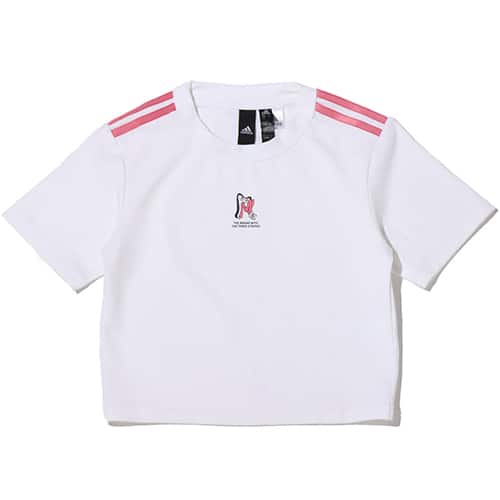 adidas W atmos pink x Jenny Kaori ミニ Tシャツ WHITE 21FW-S