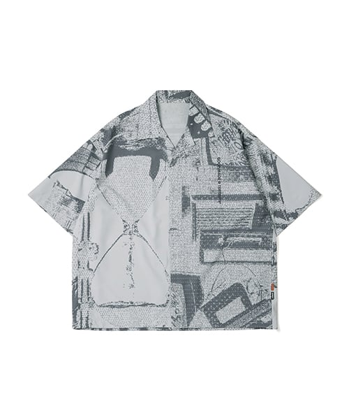 GOOPiMADE x TIGHTBOOTH Sand Riot Graphic Shirt GREY グーピーメイド x タイトブース サンド ライオット グラフィック シャツ グレー