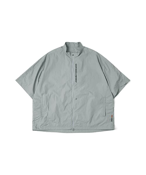 GOOPiMADE x TIGHTBOOTH Tech Uniform Zip Shirt GREY グーピーメイド x タイトブース テック ユニフォーム ジップ シャツ グレー