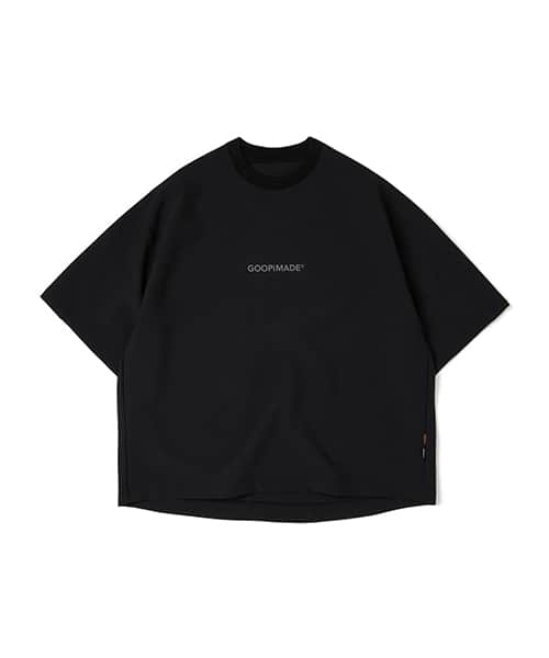 GOOPiMADE x TIGHTBOOTH Dual Arena Logo Tee BLACK グーピーメイド x タイトブース デュアル アリーナ ロゴ ティー ブラック