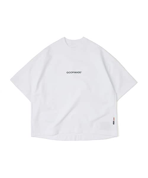 GOOPiMADE x TIGHTBOOTH Dual Arena Logo Tee WHITE グーピーメイド x タイトブース デュアル アリーナ ロゴ ティー ホワイト