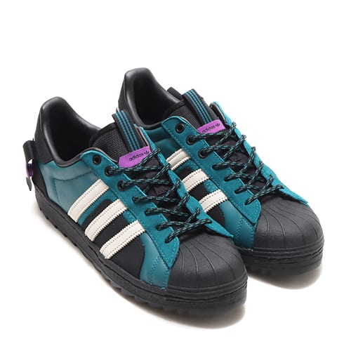 adidas SUPERSTAR LEGACY TEAL/CORE BLACK/ACTIVE PURPLE 22SS-I