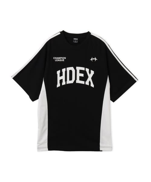 HDEX Side Color Block Short Sleeve Black