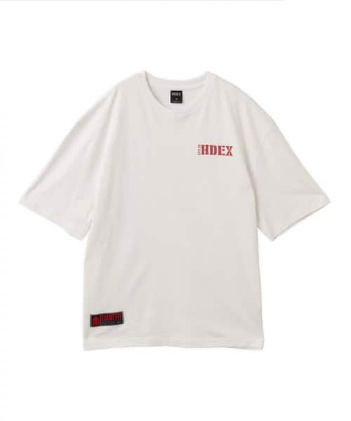 HDEX Core Small Logo Giant Fit Short Sleeve White エイチデックス コア スモール ロゴ ジャイアント フィット ショート スリーブ ホワイト
