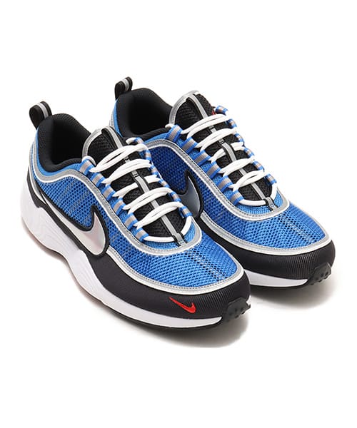 NIKE AIR ZOOM SPIRIDON SP SIGNAL BLUE/MTLC LUSTER-BLACK-WHITE