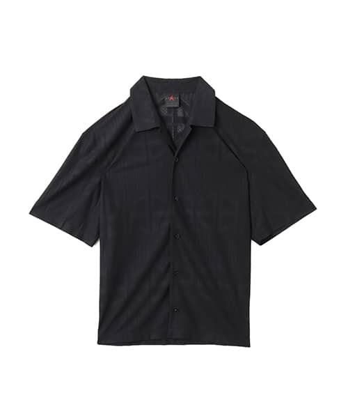 JORDAN BRAND M J FLT SS KNIT TOP BLACK