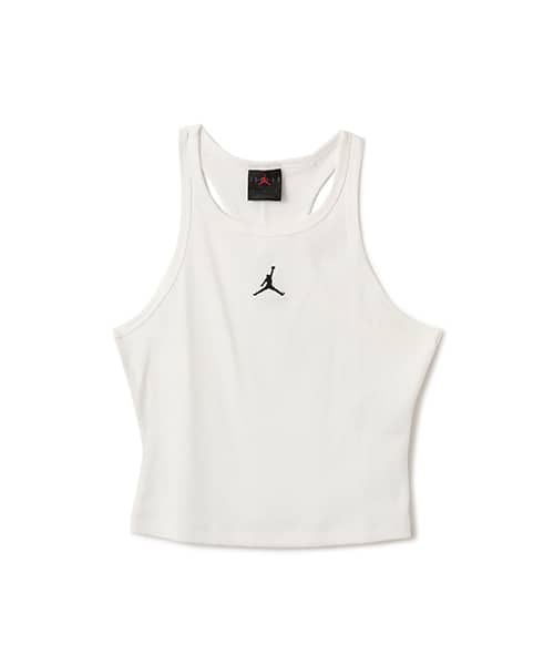 JORDAN BRAND AS W J BRK ESS TANK WHITE/BLACK