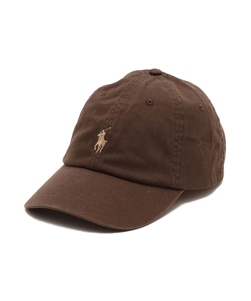 POLO RALPH LAUREN CLASSIC SPORT CAP NUTMEG BROWN - ブラウン