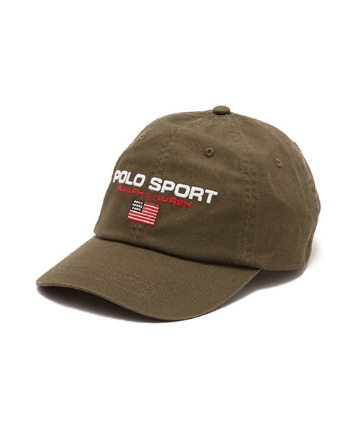 POLO RALPH LAUREN CLASSIC SPORT CAP COMPANY OLIVE - オリーブ