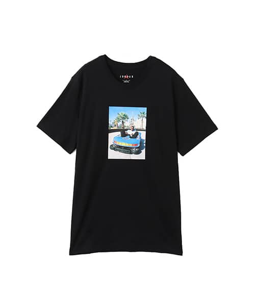 JORDAN BRAND M J BRAND PHOTO SS CREW BLACK/WHITE
