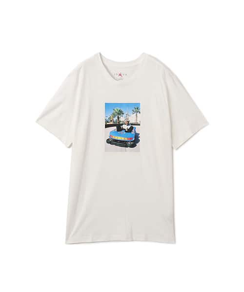 JORDAN BRAND M J BRAND PHOTO SS CREW WHITE/BLACK