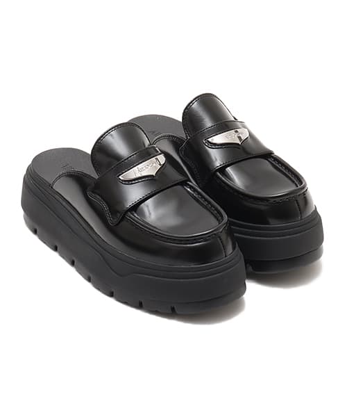 JORDAN BRAND WMNS AIR JORDAN MULE BLACK/METALLIC SILVER - ブラック