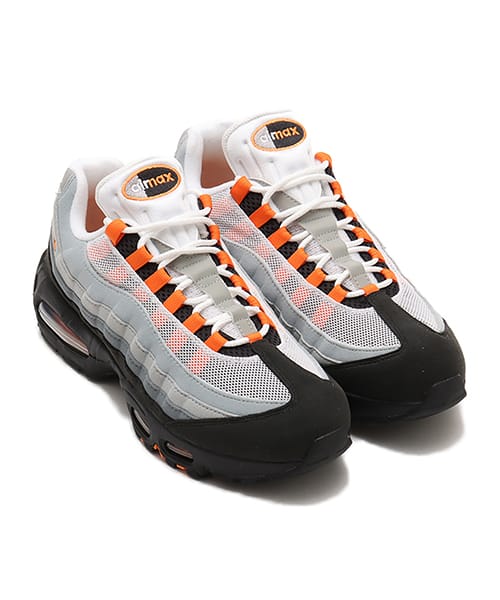 NIKE AIR MAX 95 OG BLACK/BRIGHT MANDARIN-COOL GREY-WHITE