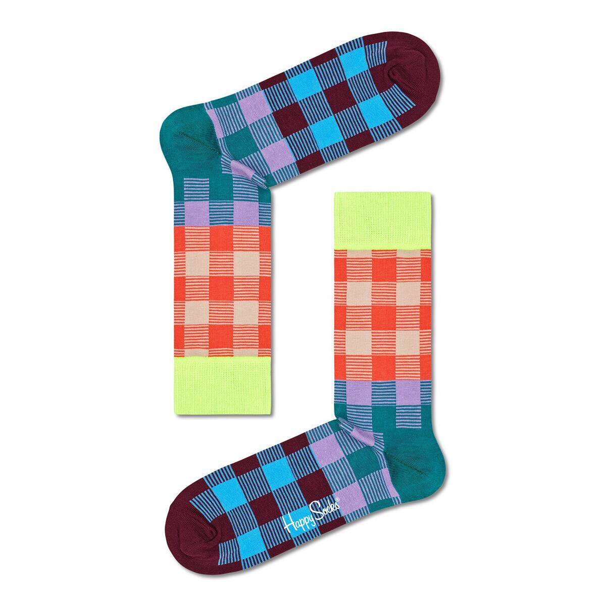 Happy Socks Electric LIME GREEN 22FA-S