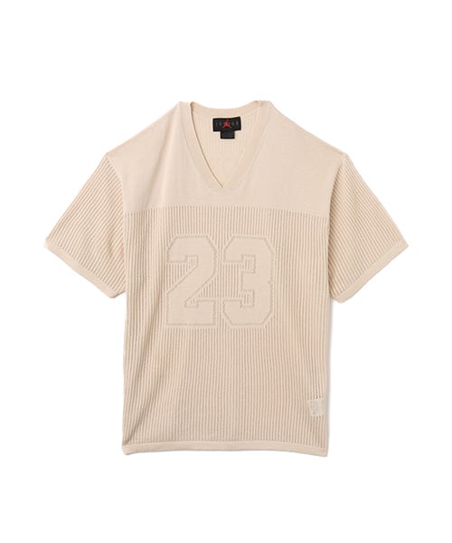 JORDAN BRAND M J AIR JDN KNIT FTBL JRSY LEGEND LT BROWN/SAIL