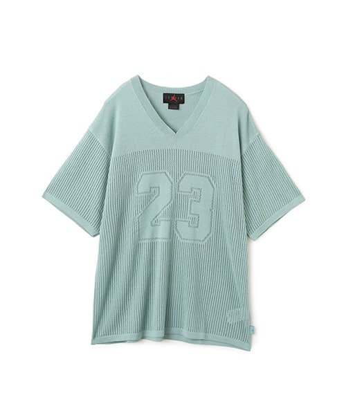 JORDAN BRAND M J AIR JDN KNIT FTBL JRSY MINERAL/MINERAL