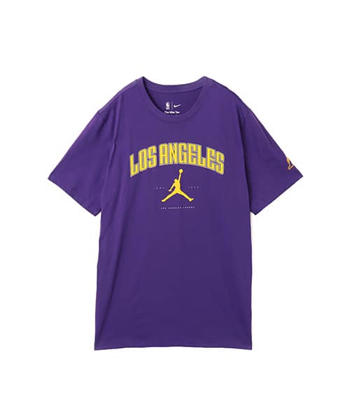 NIKE LOS ANGELES LAKERS M NK ES NBA JDN CITIES SS FIELD PURPLE