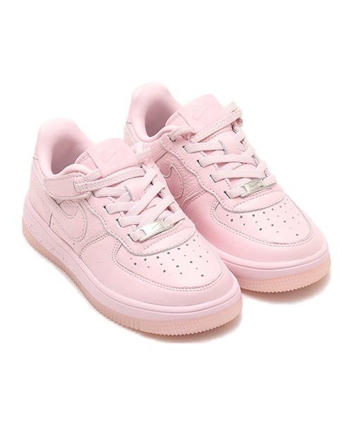 NIKE FORCE 1 LOW EASYON SP (PS) PINK FOAM/COBALT TINT-METALLIC SILVER