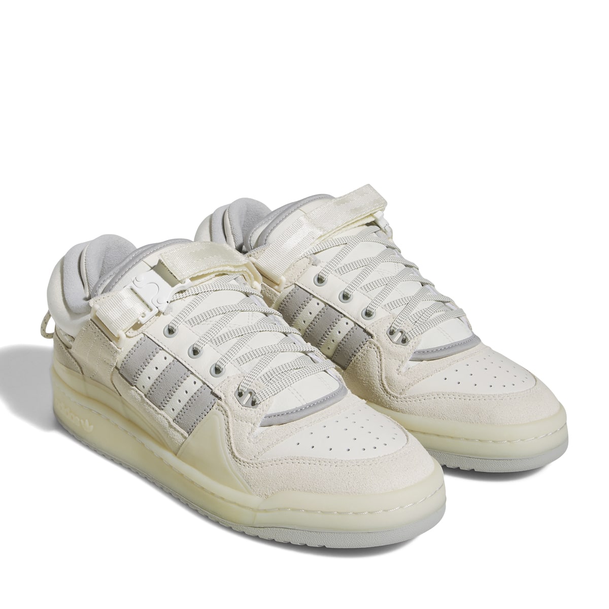 adidas BAD BUNNY FORUM CLOUD WHITE/CLEAR ONIX/CHALK WHITE 23SS-S