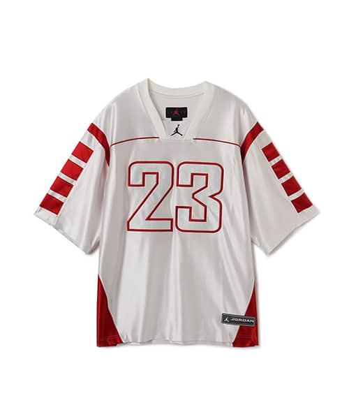 JORDAN BRAND M J CAT-SCRATCH JERSEY WHITE