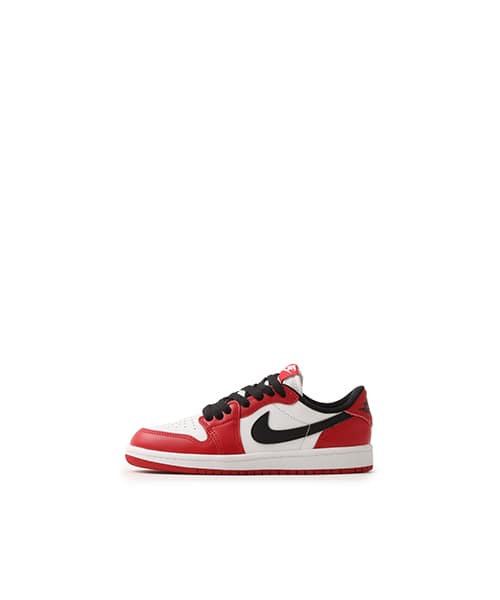 JORDAN BRAND JORDAN 1 RETRO LOW OG (PS) VARSITY RED/BLACK-SUMMIT WHITE - レッド
