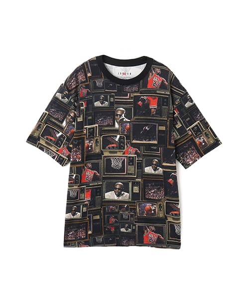 JORDAN BRAND M J BRK TV AOP SS CREW